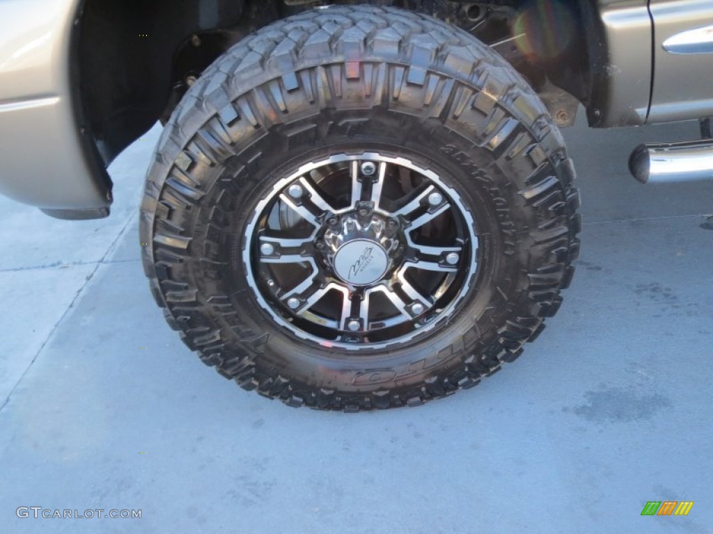 2006 Dodge Ram 2500 Laramie Quad Cab 4x4 Custom Wheels Photo #74082359