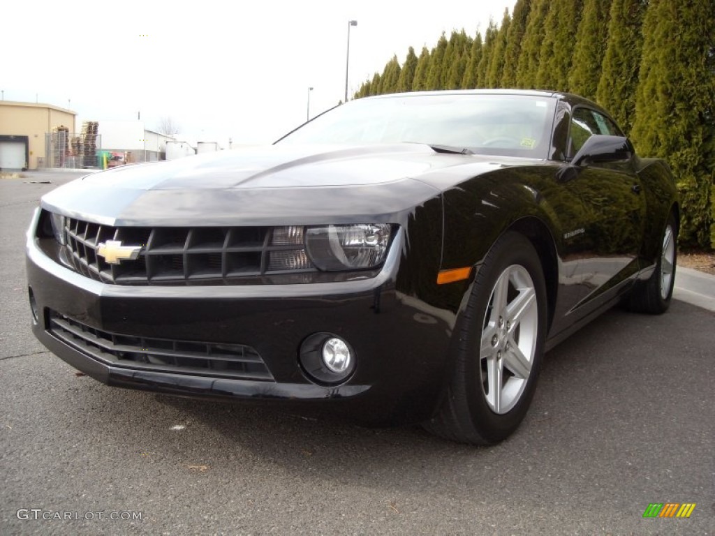 Black Chevrolet Camaro