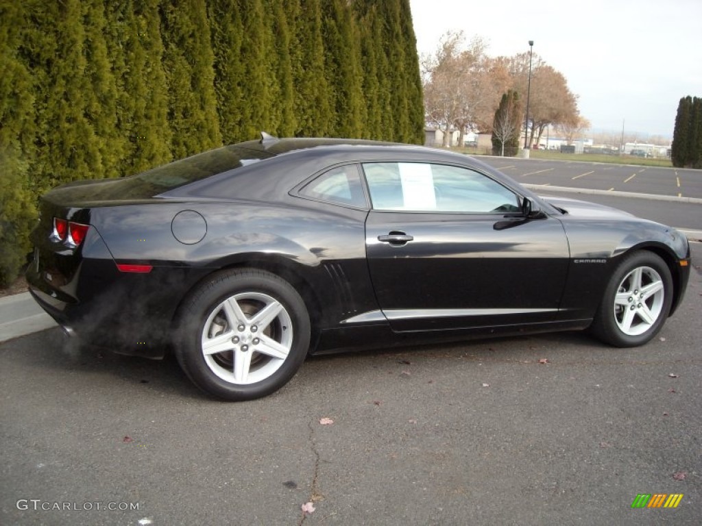 2011 Camaro LT Coupe - Black / Black photo #6