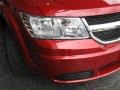 2009 Inferno Red Crystal Pearl Dodge Journey SXT  photo #7