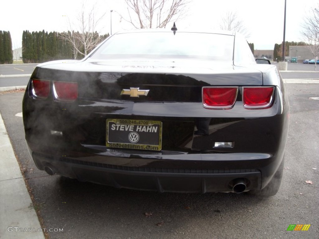 2011 Camaro LT Coupe - Black / Black photo #10