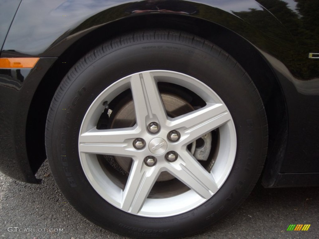 2011 Camaro LT Coupe - Black / Black photo #12