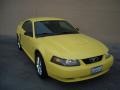 Zinc Yellow - Mustang V6 Coupe Photo No. 2