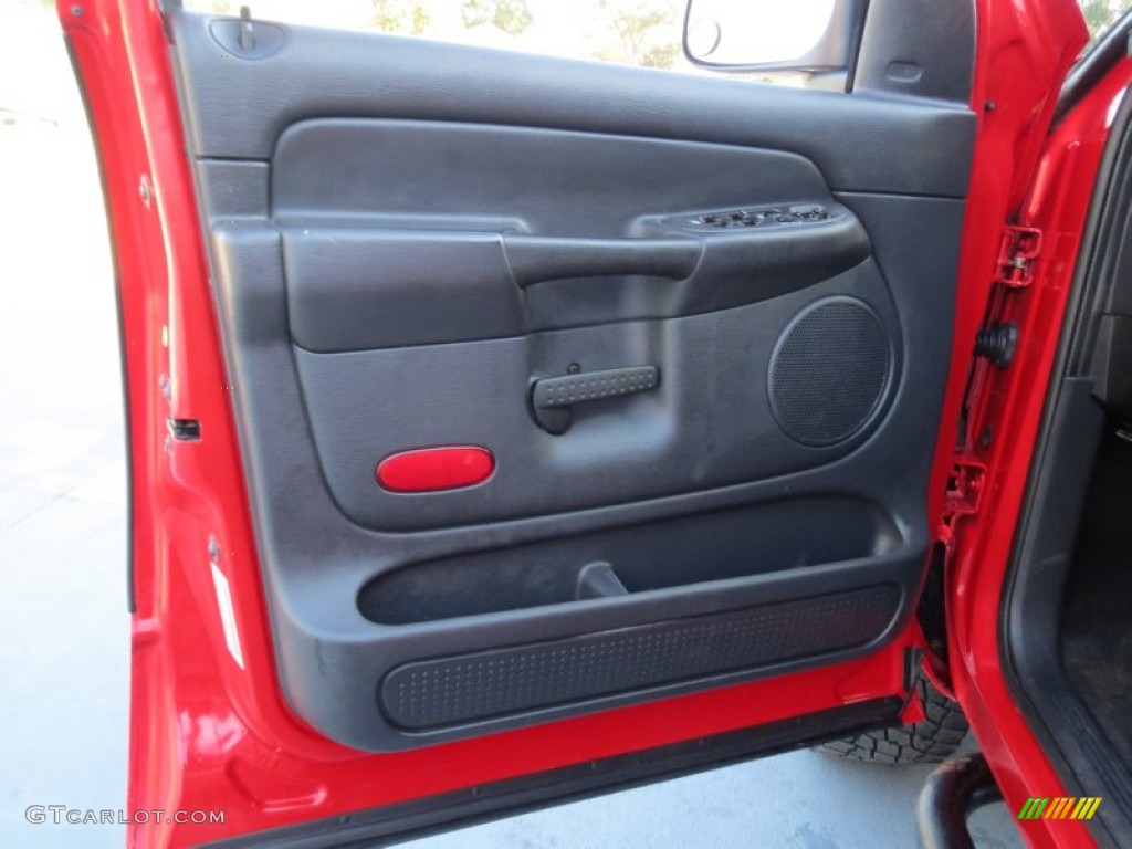 2005 Ram 1500 ST Quad Cab - Flame Red / Dark Slate Gray photo #27