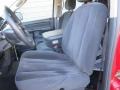 Dark Slate Gray Front Seat Photo for 2005 Dodge Ram 1500 #74083571