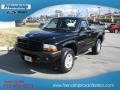 Black - Dakota Sport Regular Cab 4x4 Photo No. 3