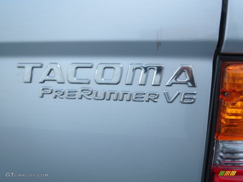 2004 Tacoma V6 PreRunner TRD Double Cab - Lunar Mist Metallic / Charcoal photo #19