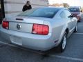 2005 Satin Silver Metallic Ford Mustang V6 Deluxe Coupe  photo #8