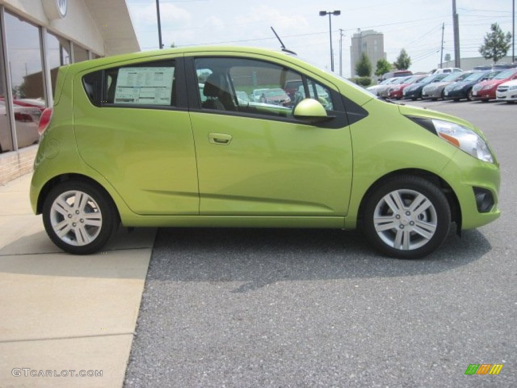 Jalapeno (Green) 2013 Chevrolet Spark LS Exterior Photo #74084870