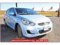 2013 Clearwater Blue Hyundai Accent GS 5 Door  photo #8