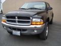 2003 Black Dodge Dakota SLT Quad Cab 4x4  photo #8