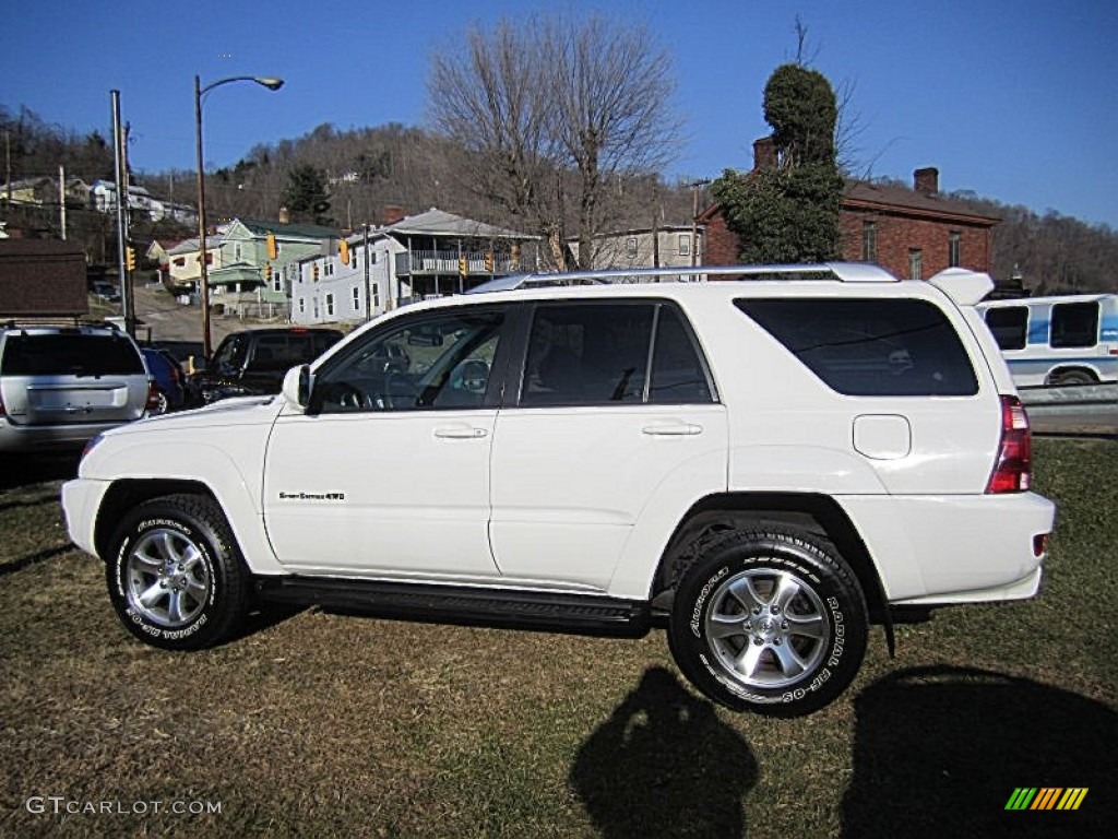 2005 4Runner Sport Edition 4x4 - Natural White / Dark Charcoal photo #3