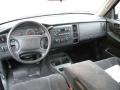 Dark Slate Gray 2003 Dodge Dakota SLT Quad Cab 4x4 Dashboard