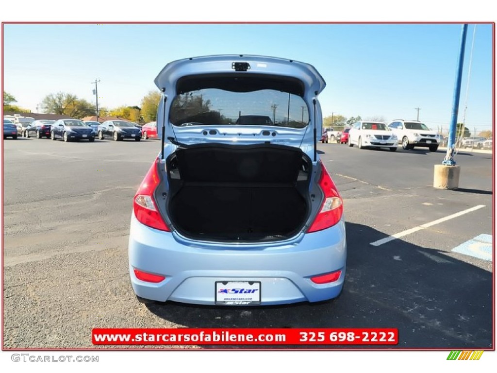 2013 Accent GS 5 Door - Clearwater Blue / Gray photo #19