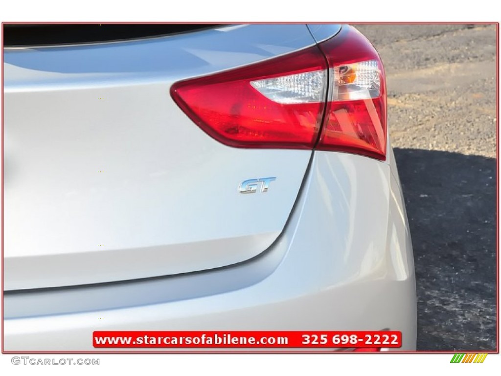 2013 Elantra GT - Silver / Black photo #5