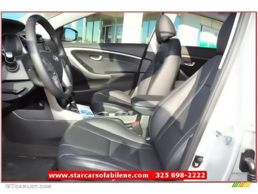 2013 Elantra GT - Silver / Black photo #12
