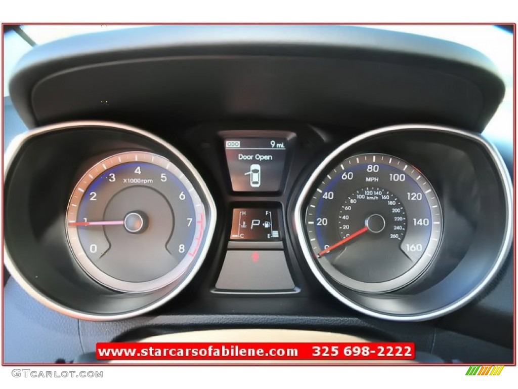 2013 Elantra GT - Silver / Black photo #31