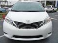 2012 Super White Toyota Sienna LE  photo #2