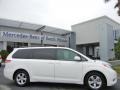 2012 Super White Toyota Sienna LE  photo #8