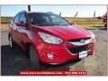 Garnet Red - Tucson Limited AWD Photo No. 8