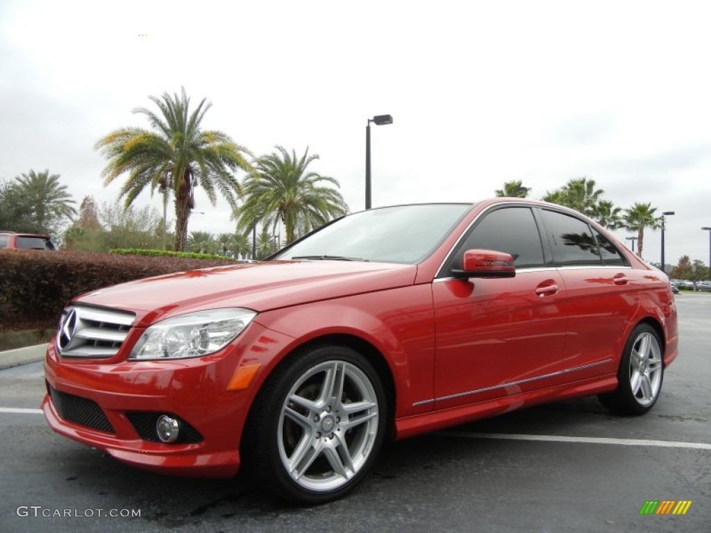 Mars Red 2010 Mercedes-Benz C 300 Sport Exterior Photo #74087294