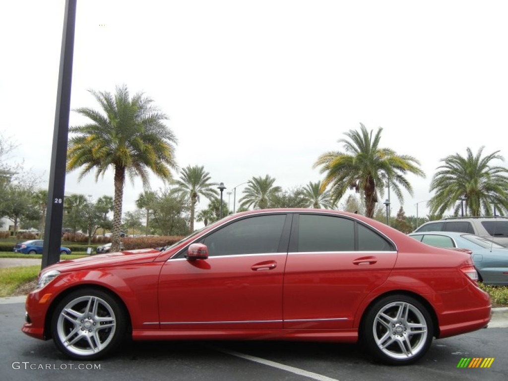 Mars Red 2010 Mercedes-Benz C 300 Sport Exterior Photo #74087315