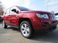 2013 Deep Cherry Red Crystal Pearl Jeep Compass Latitude  photo #4