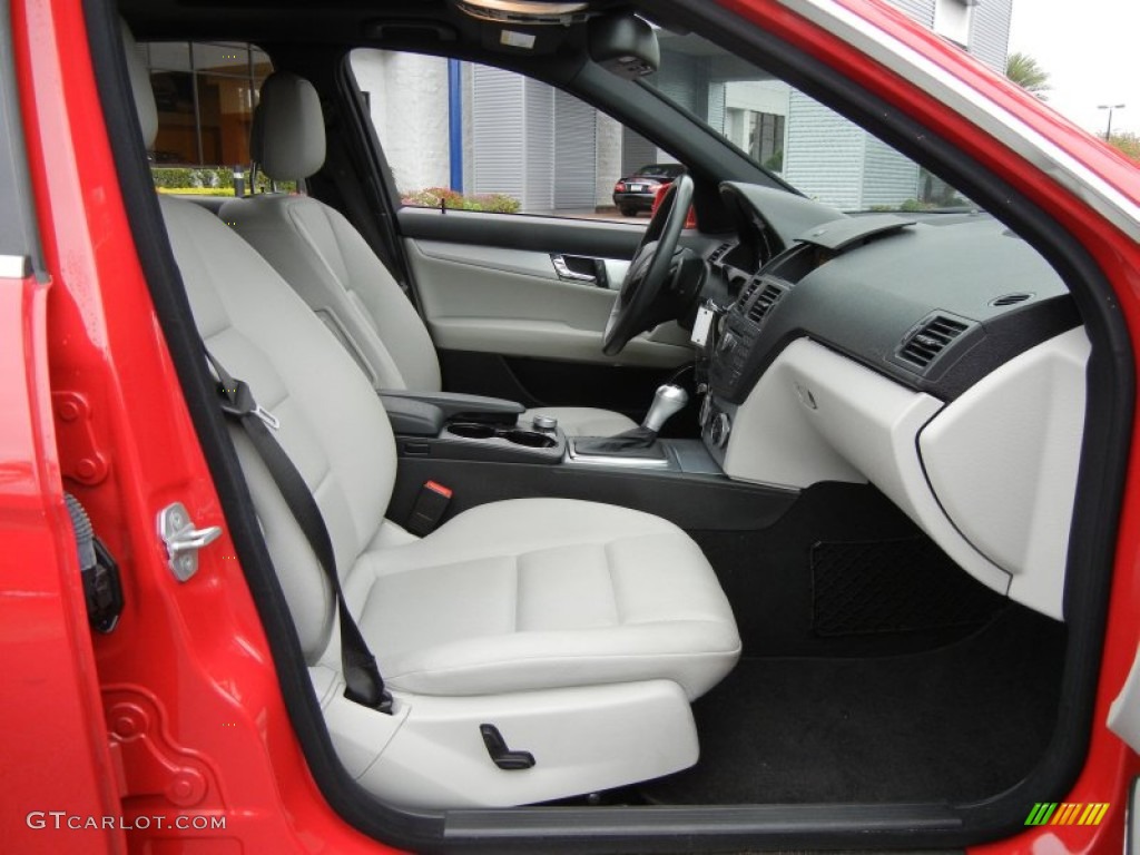 Grey/Black Interior 2010 Mercedes-Benz C 300 Sport Photo #74087576
