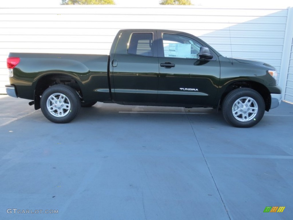 2013 Tundra Double Cab 4x4 - Spruce Green Mica / Sand Beige photo #2