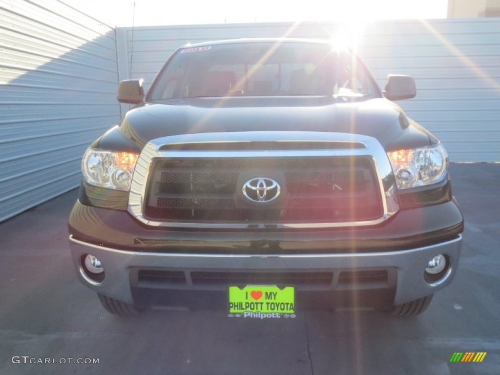 2013 Tundra Double Cab 4x4 - Spruce Green Mica / Sand Beige photo #7