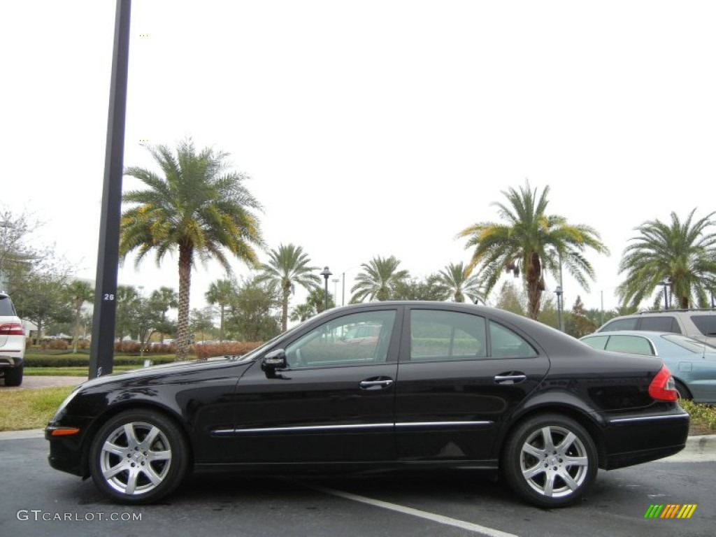 Black 2007 Mercedes-Benz E 350 Sedan Exterior Photo #74088551