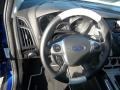 Arctic White 2013 Ford Focus SE Hatchback Steering Wheel