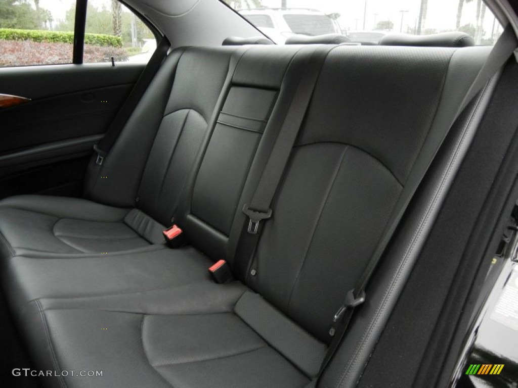 2007 Mercedes-Benz E 350 Sedan Rear Seat Photo #74088749