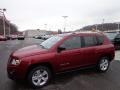 2013 Deep Cherry Red Crystal Pearl Jeep Compass Latitude 4x4  photo #1