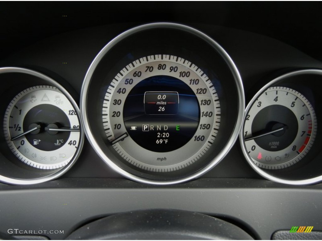2013 Mercedes-Benz C 250 Sport Gauges Photo #74089970