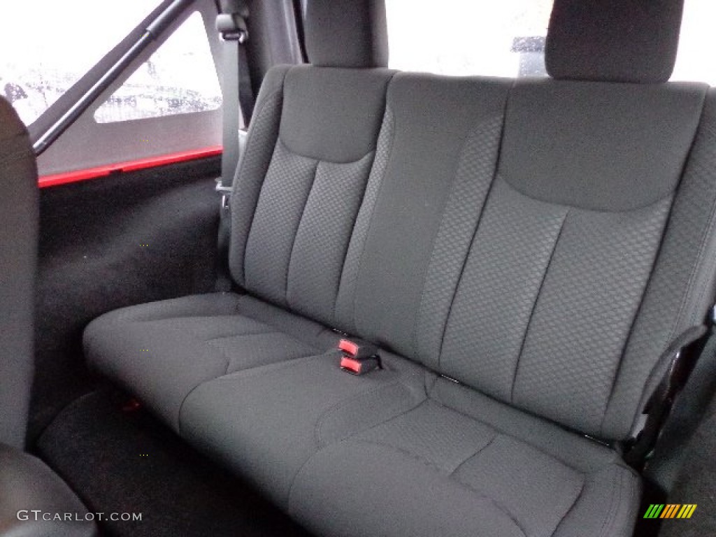 2013 Jeep Wrangler Sport 4x4 Rear Seat Photo #74089982