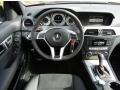 Black/Red Stitch w/DINAMICA Inserts Steering Wheel Photo for 2013 Mercedes-Benz C #74090435