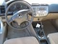 2003 Honda Civic Beige Interior Dashboard Photo