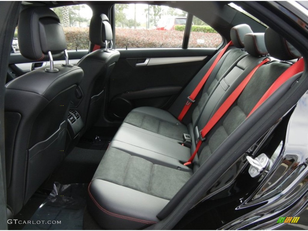 2013 Mercedes-Benz C 250 Sport Rear Seat Photo #74091122