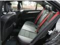 Black/Red Stitch w/DINAMICA Inserts Rear Seat Photo for 2013 Mercedes-Benz C #74091122
