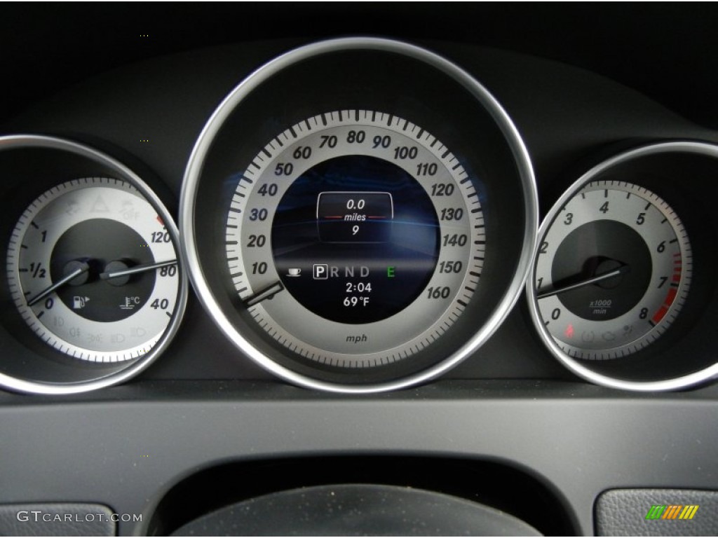 2013 Mercedes-Benz C 250 Sport Gauges Photo #74091152