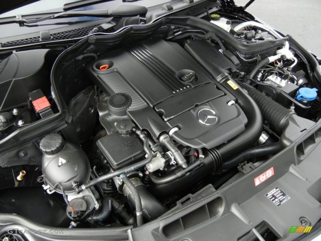 2013 Mercedes-Benz C 250 Sport 1.8 Liter DI Turbocharged DOHC 16-Valve VVT 4 Cylinder Engine Photo #74091185