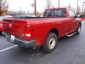 2010 Inferno Red Crystal Pearl Dodge Ram 1500 ST Regular Cab  photo #3