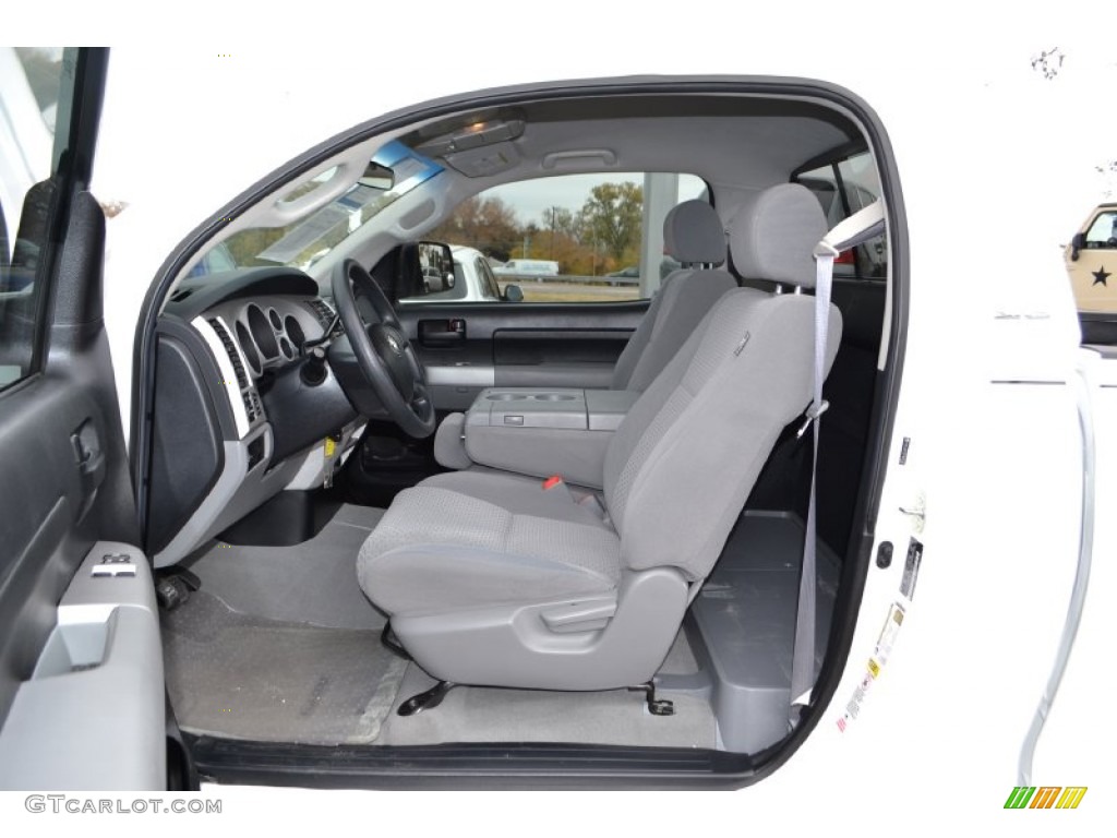 Graphite Gray Interior 2007 Toyota Tundra SR5 Regular Cab Photo #74093318