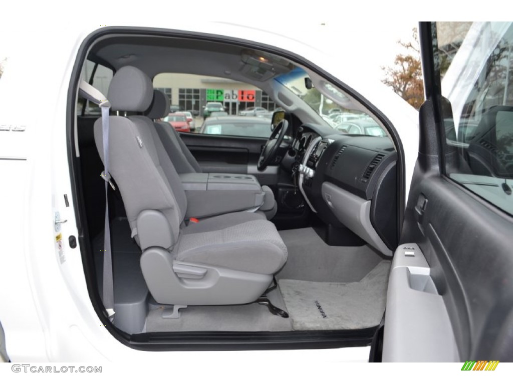 Graphite Gray Interior 2007 Toyota Tundra SR5 Regular Cab Photo #74093328