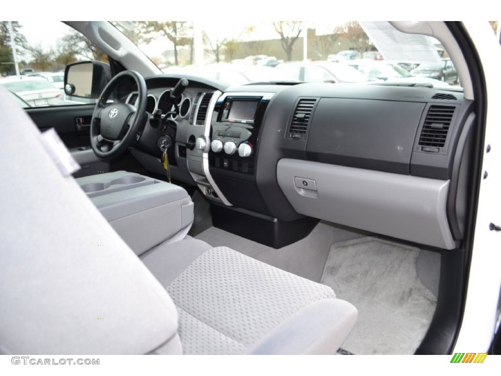 2007 Toyota Tundra SR5 Regular Cab Graphite Gray Dashboard Photo #74093360