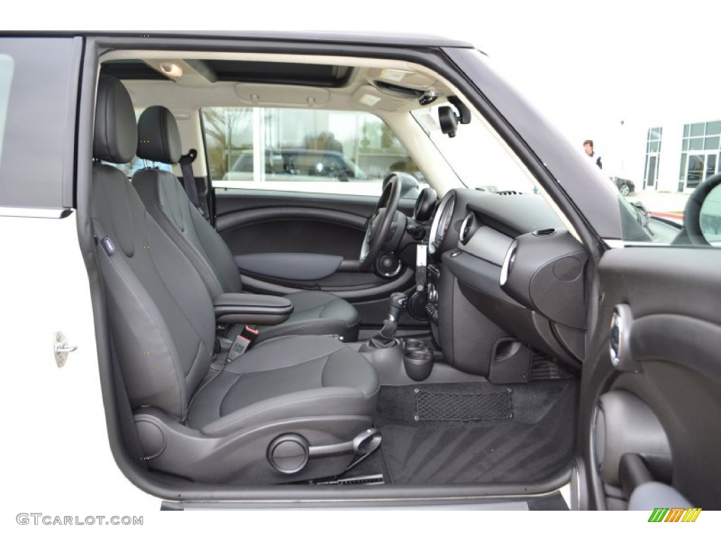 Carbon Black Interior 2011 Mini Cooper Hardtop Photo #74093522