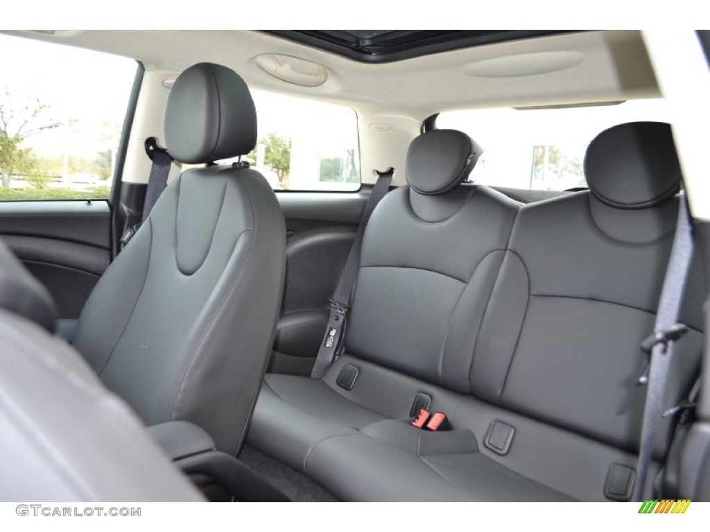 Carbon Black Interior 2011 Mini Cooper Hardtop Photo #74093540