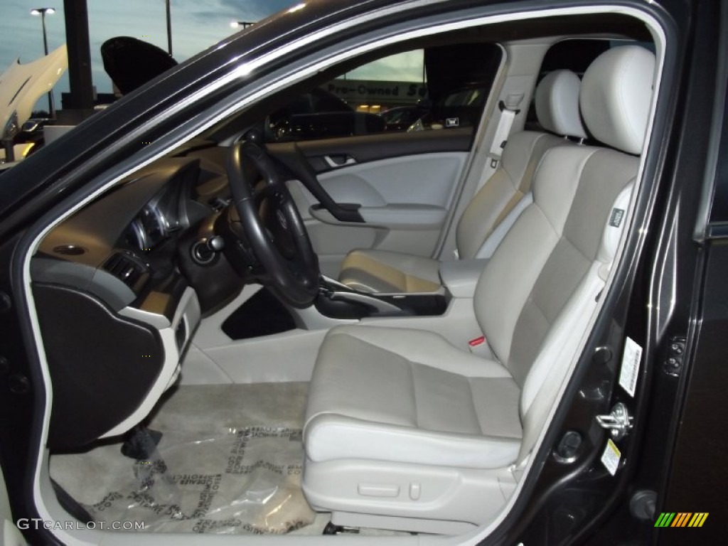 2010 TSX Sedan - Grigio Metallic / Taupe photo #9