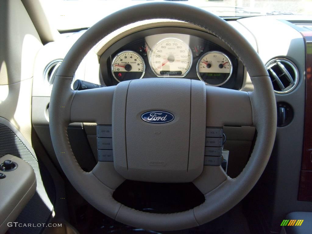 2006 F150 Lariat SuperCrew 4x4 - Black / Tan photo #22